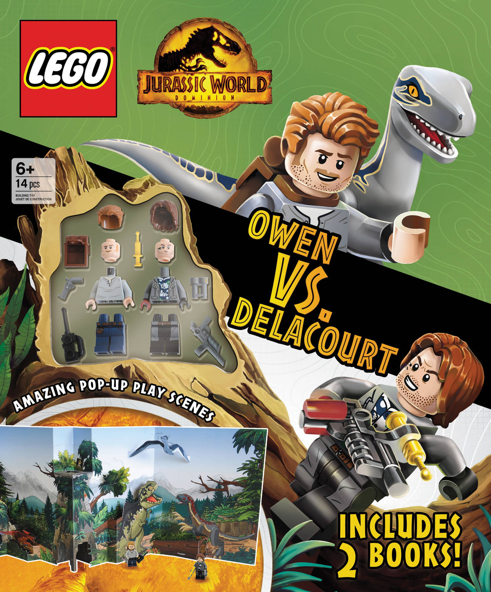 LEGO(R) Jurassic World(TM) Activity Landscape Box (HC) – Vintage Lorelai