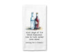 Funny Bible and Wine Towel