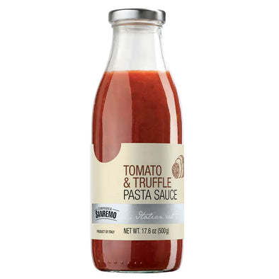Sanremo Tomato & Truffle Pasta Sauce, 17.6 oz.