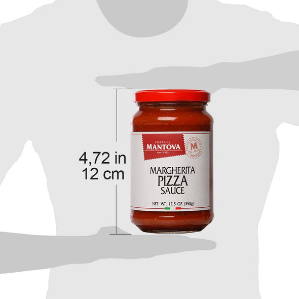 Mantova Italian Margherita Pizza Sauce, 12.5 oz