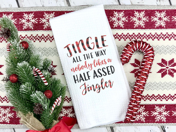 Jingle All Way Kitchen Towel