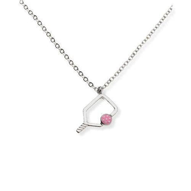 Color Pop Pickleball Necklace: Light Pink