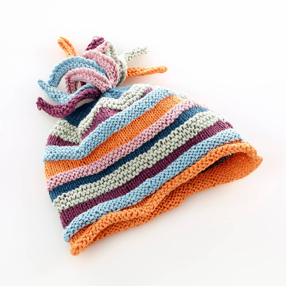 Organic Knit Baby Hat: 0-6 Months