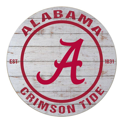 20x20 Circle Alabama Crimson Tide