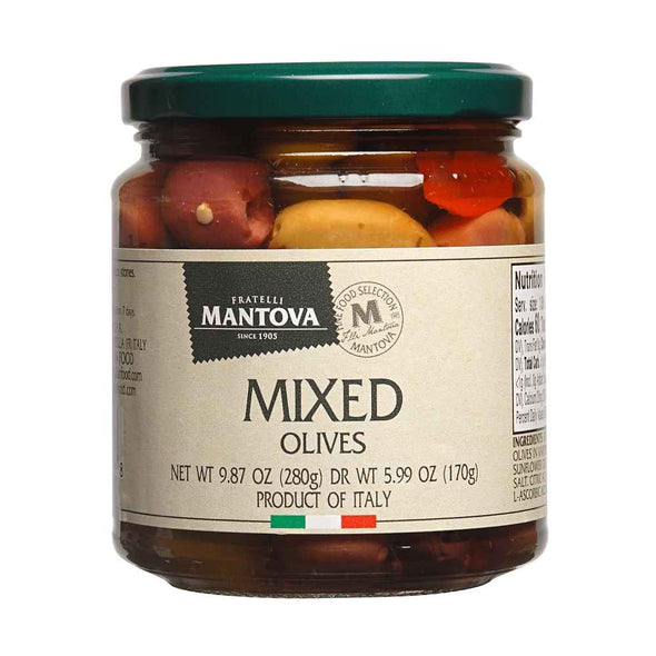 Mantova Natural Mixed Olives