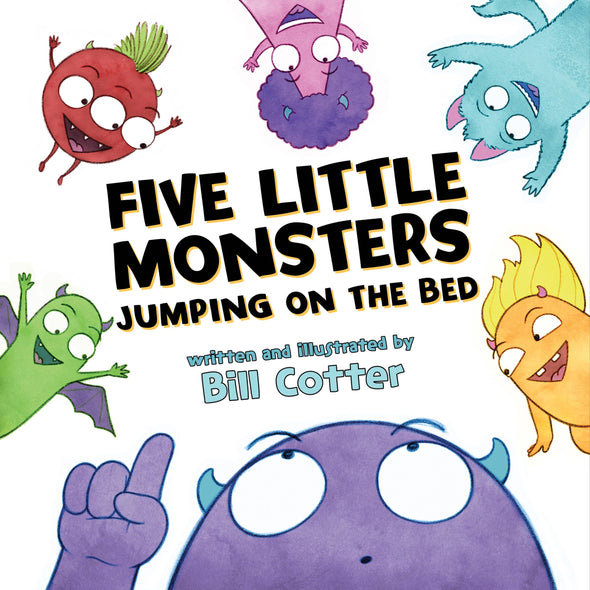 Five Little Monsters Jumping on the Bed (BBC)