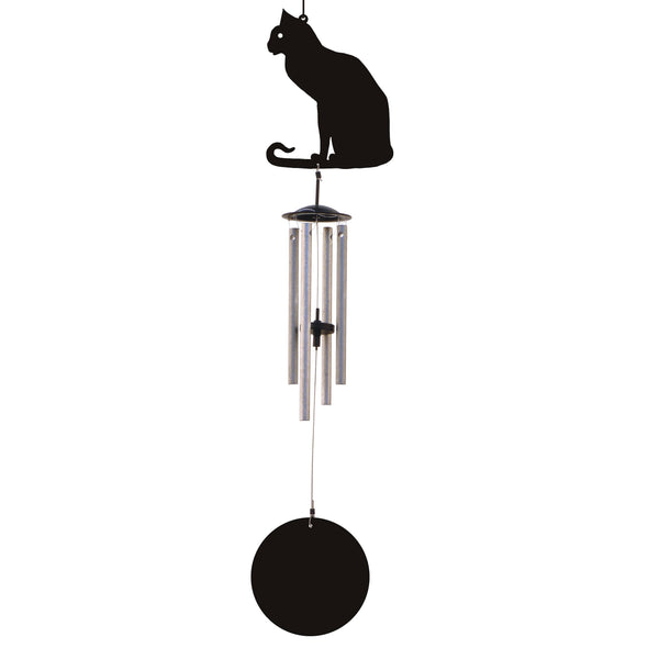 Jacob's Silhouette Wind Chime, Cat