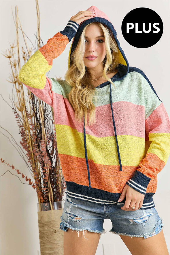 PLUS SIZE HOODIE SWEATER