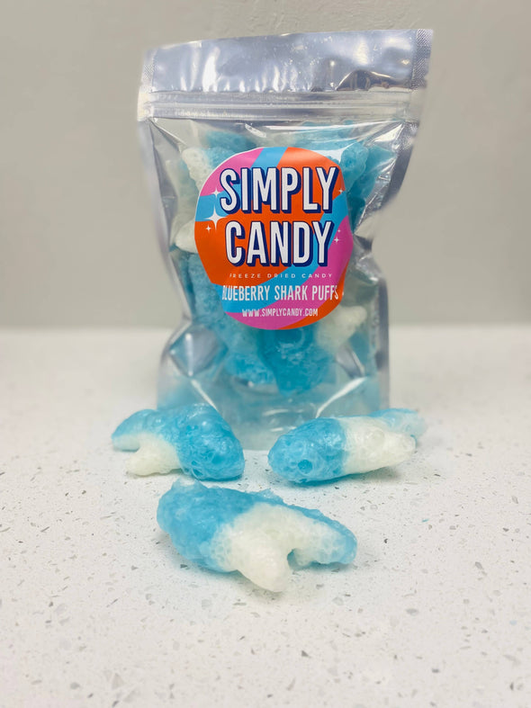 Freeze Dried Blueberry Shark Candy