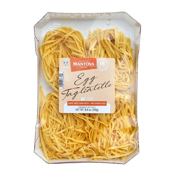 Mantova Tagliatelle Egg Pasta Nest 8.8 oz