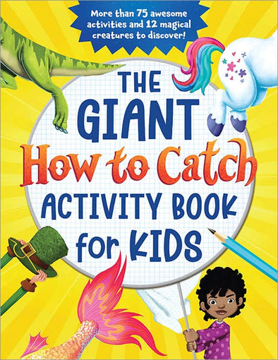 Giant How To Catch Activity Book for Kids (paperback)