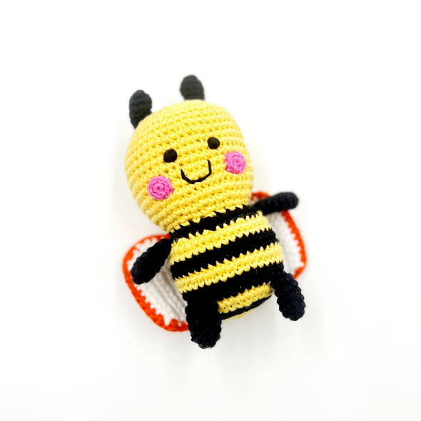 Bumblebee Hand Knit Rattle