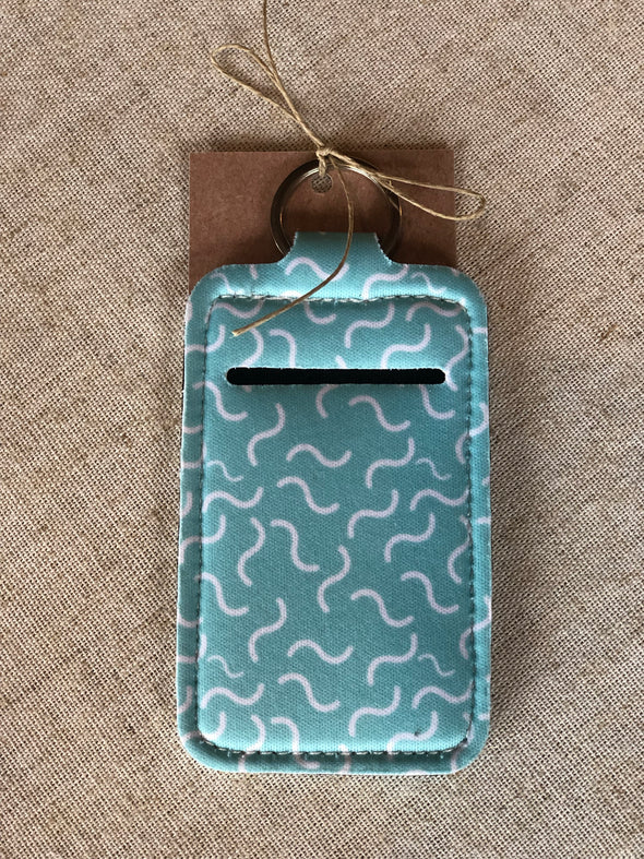 Hand Sanitizer Holder with Key Ring