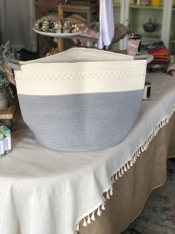 Woven Rope Baskets