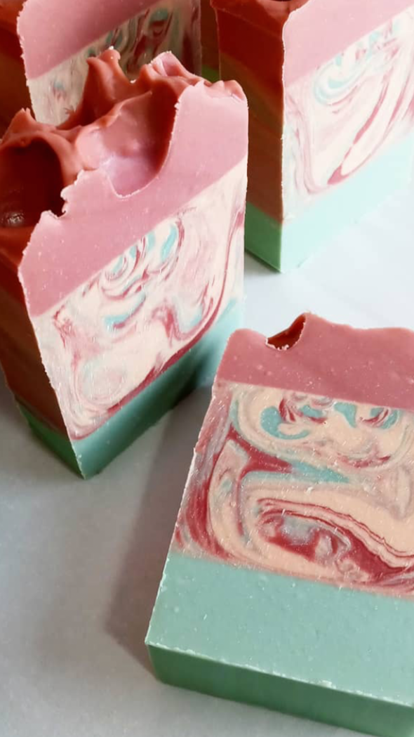 Mahaogany & Amber Silk Artisan Soap