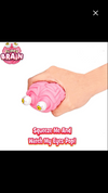 Pink Squishy Squeeze Fidget Toys for Kids - Brain